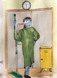 Hospital Print - Hygiene .