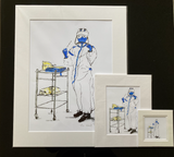 Hospital Print - Front line nurse