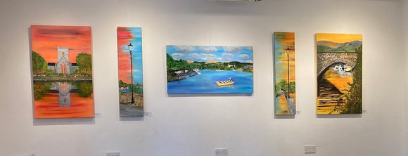 Exhibition 2022 - Pictures, Drawings and Prints of Killaloe/Ballina by Jean Beard