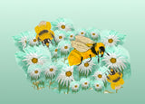 Bio diversity Great Yellow Bumblebee cards - pack of 4