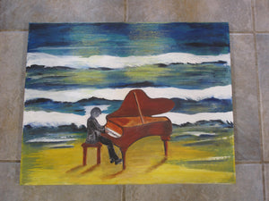 Original Acrylic Painting - Song of the Sea